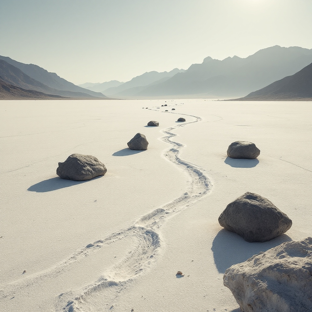 Death Valley e il Segreto della Racetrack Playa: Come le Pietre Riescono a Muoversi da Sole