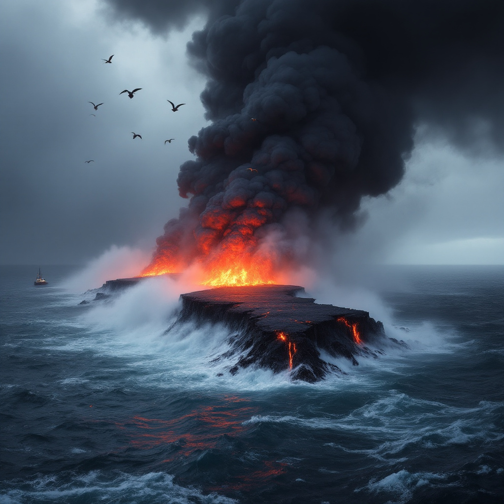 Surtsey l’isola vulcanica nata in un giorno che racconta come nasce la vita