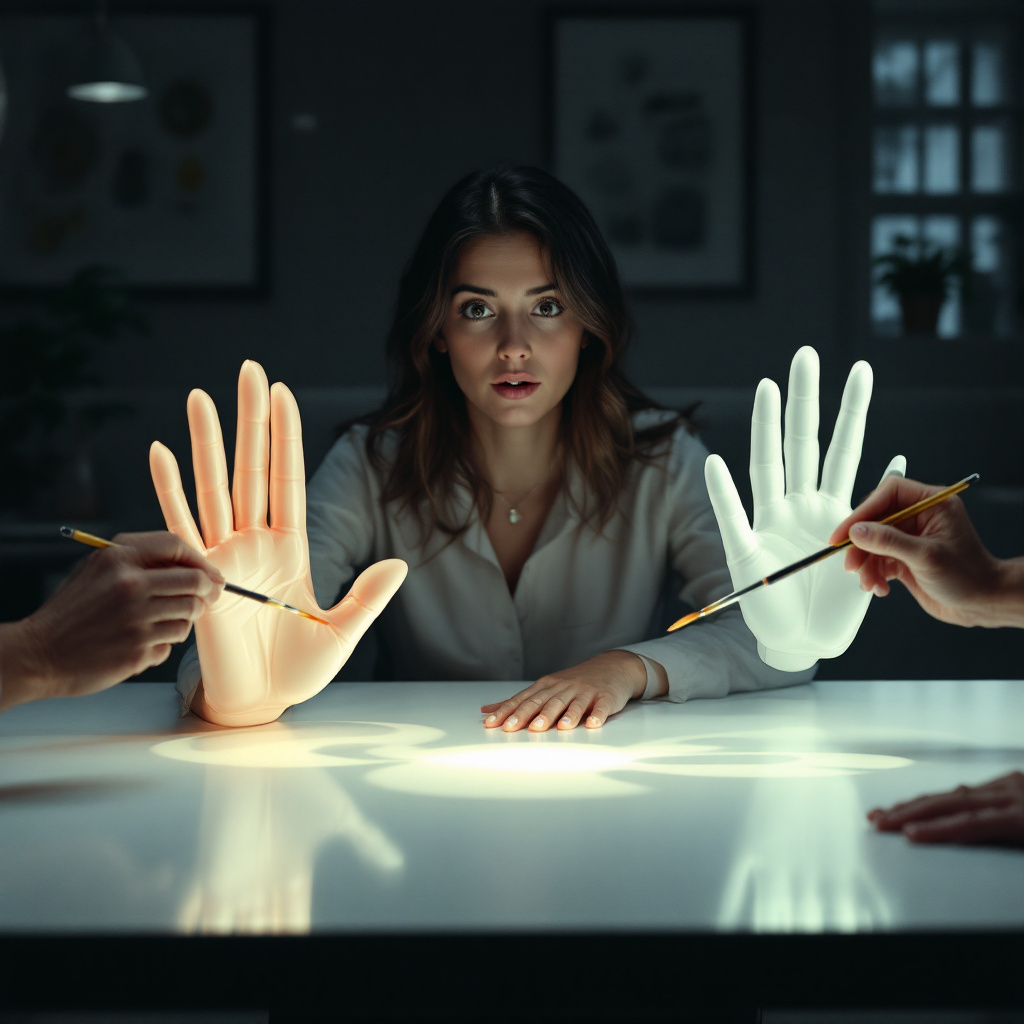 Illusione della mano di gomma: come il cervello può essere ingannato a sentirla propria