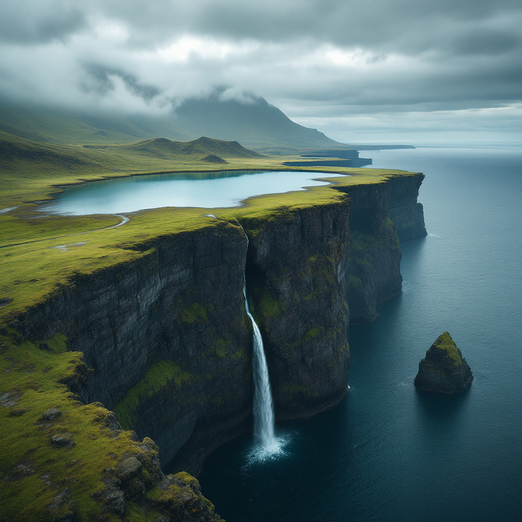 Sørvágsvatn il lago sospeso delle Isole Faroe che inganna l’occhio umano