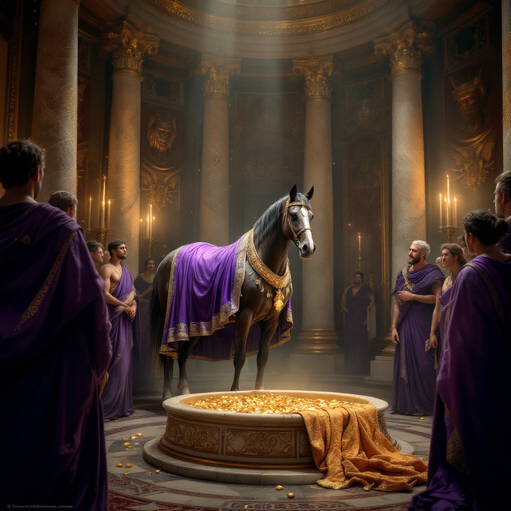 Caligola e Incitatus: la vera storia del cavallo che voleva console di Roma