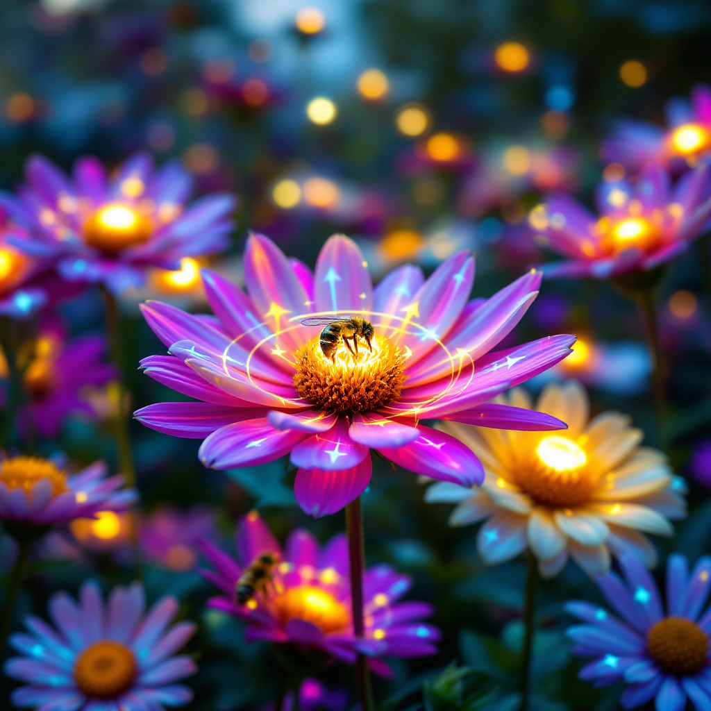 Il mondo invisibile dei fiori tra colori ultravioletti e segnali elettrici