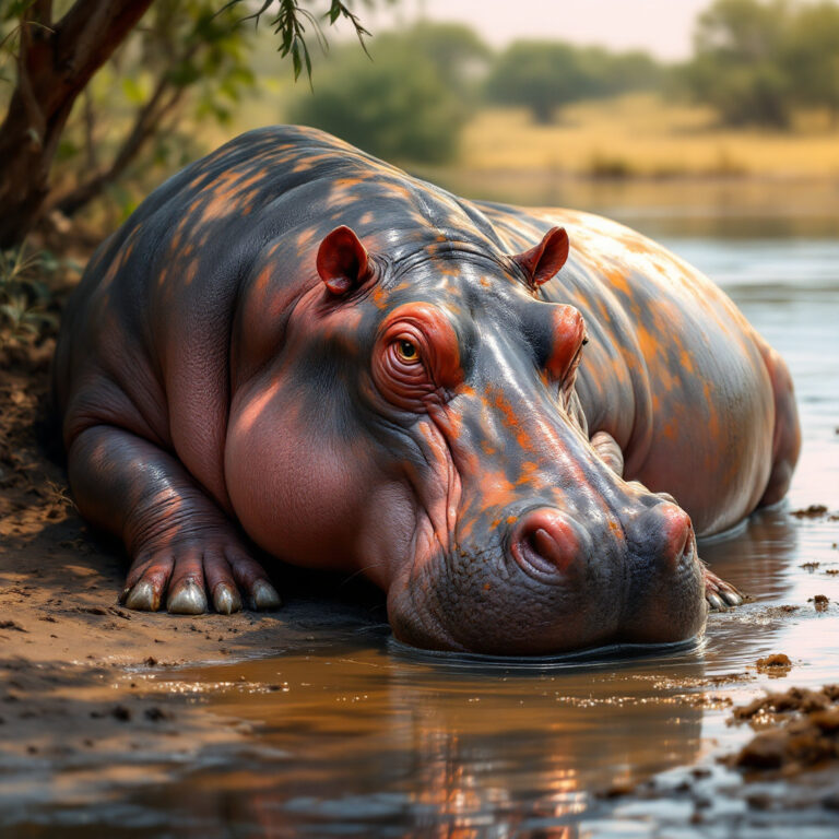 Il segreto del sudore di sangue: la crema solare miracolosa che protegge gli ippopotami