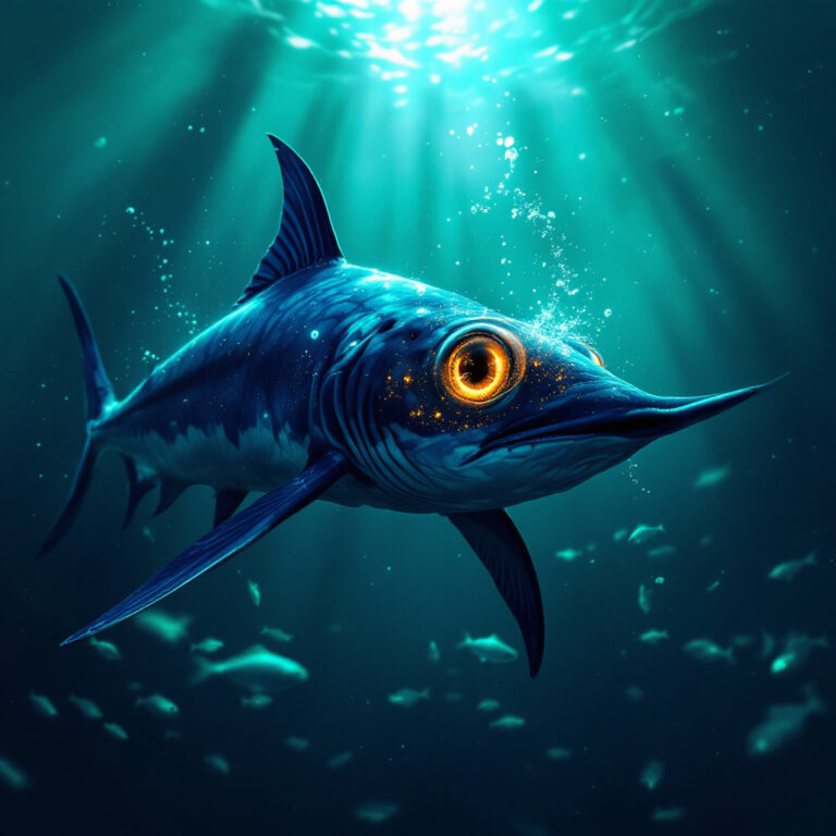 Il segreto biologico del pesce spada: il riscaldatore naturale che potenzia la vista per cacciare negli abissi