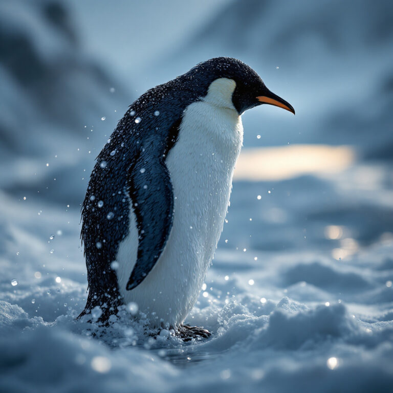 Il segreto dei pinguini di Adelia: come la microstruttura delle piume impedisce la formazione del ghiaccio