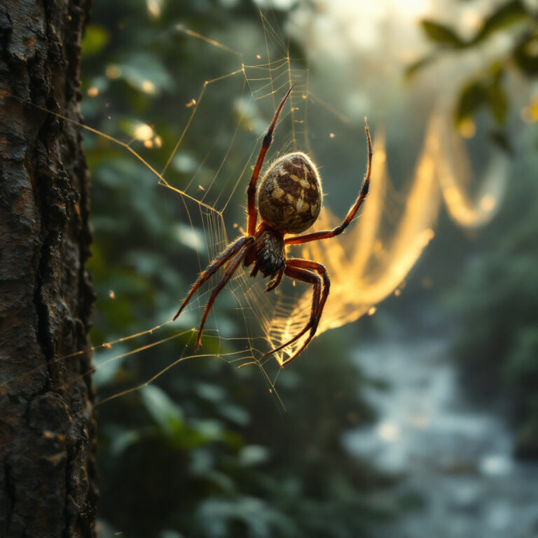 Il ragno della corteccia di Darwin: il segreto della seta più resistente del Kevlar che ferma i proiettili della natura