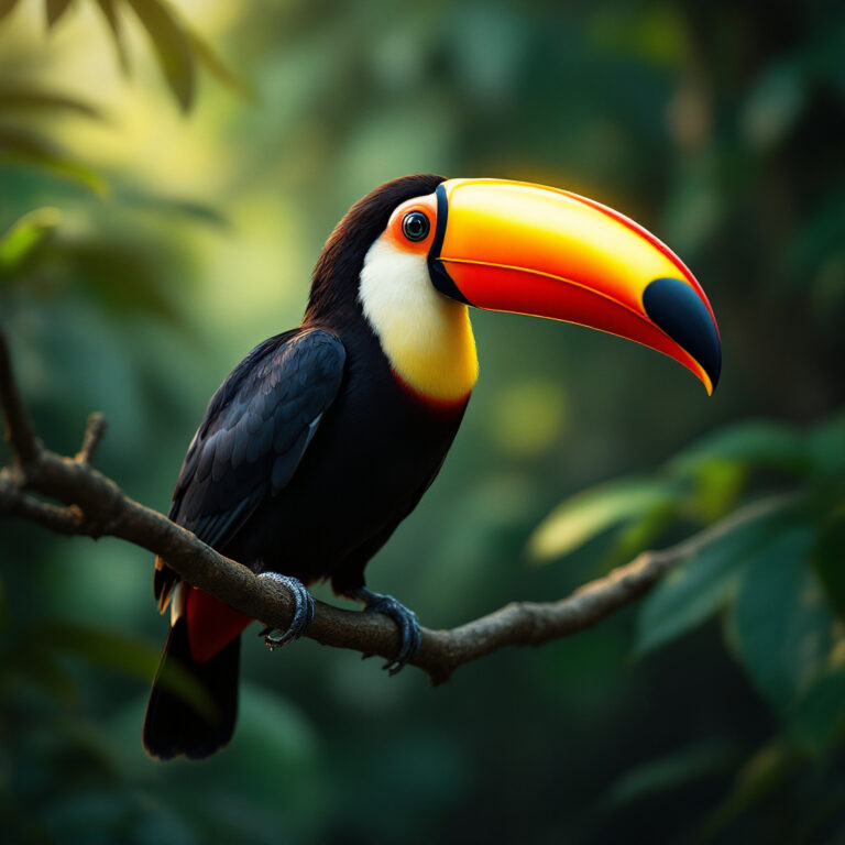 Il segreto del becco del tucano: l’incredibile radiatore biologico che regola la temperatura corporea