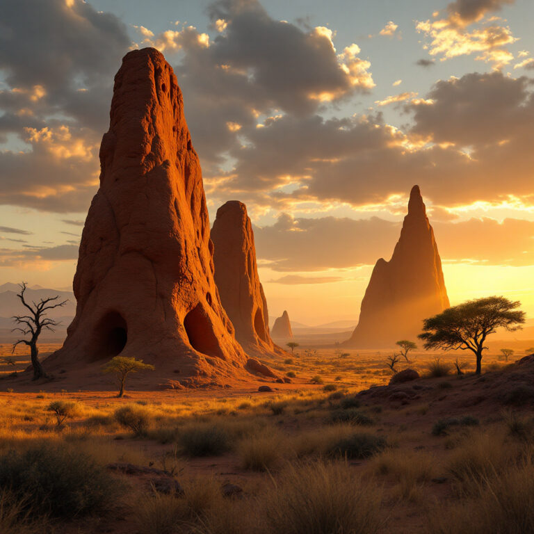 Il climatizzatore di sabbia: il segreto dei termitai della Namibia che ispira l’architettura sostenibile