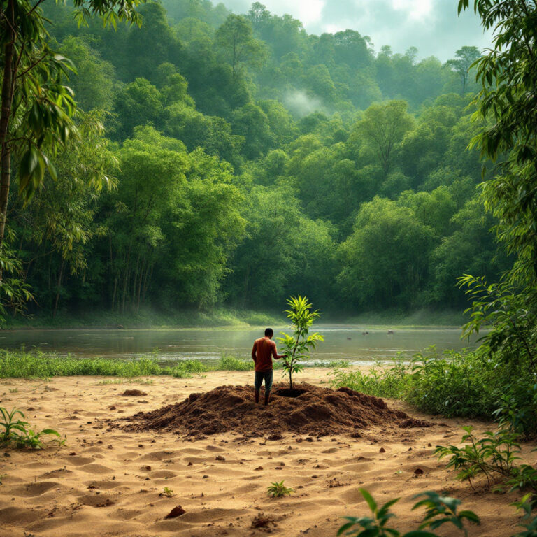 Jadav Payeng, l’uomo che in 40 anni ha trasformato un deserto in una foresta più grande del Central Park