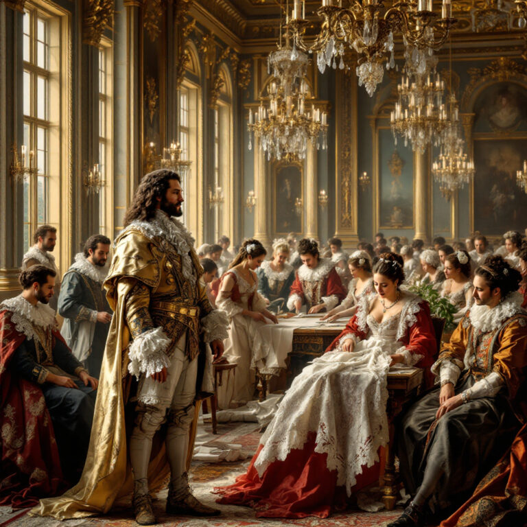 Luigi XIV e il pizzo: come il Re Sole trasformò una mania di moda in spionaggio industriale e potere economico