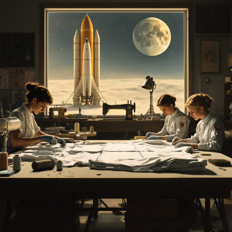 Le sarte della Playtex e la tuta dell’Apollo 11: la vera storia di chi vestì l’uomo sulla Luna