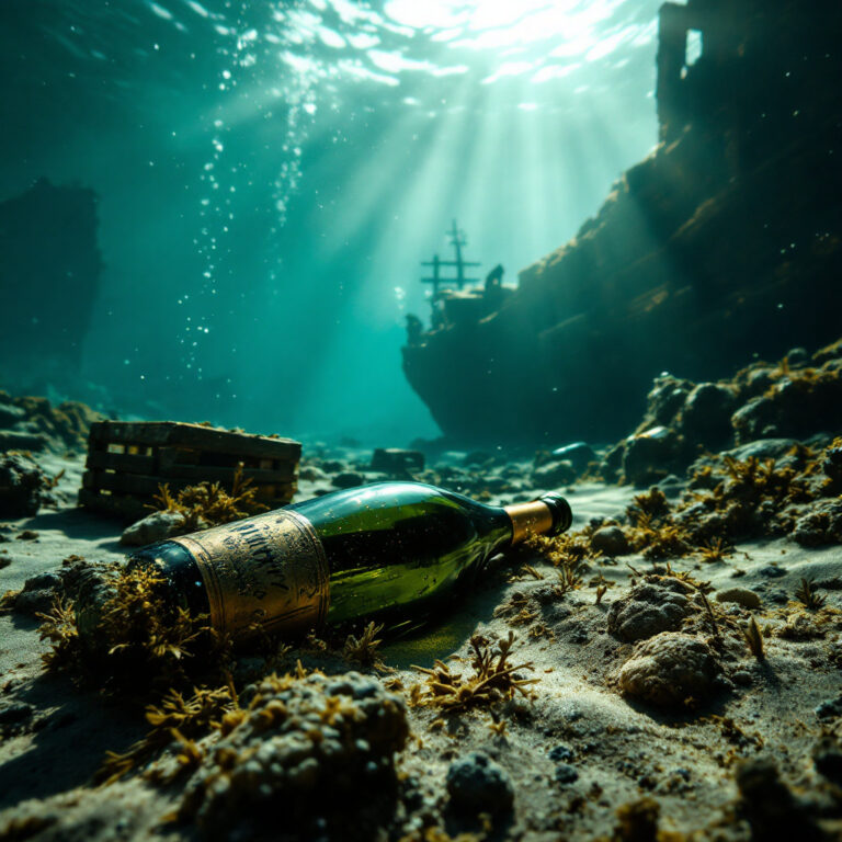 Il Sommelier del Naufragio: lo Champagne Ottocentesco Ritrovato nel Mar Baltico dopo 200 Anni