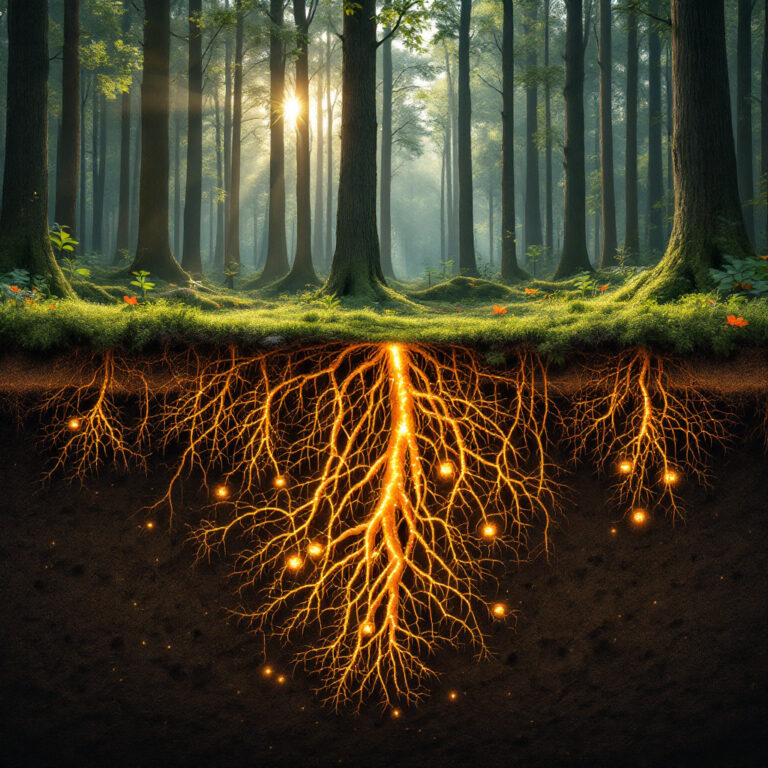 Wood Wide Web: il segreto dei funghi che agiscono come la fibra ottica della foresta