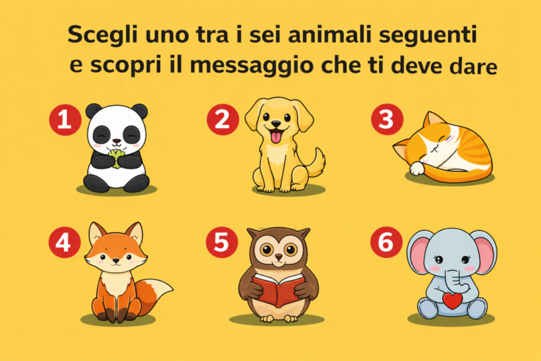 Quale animale ti rappresenta davvero? Scoprilo subito