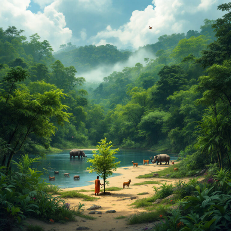 Jadav Payeng, l’Uomo che Piantò una Foresta: la Storia Vera dell’Indiano che Trasformò un Deserto in una Giungla Viva