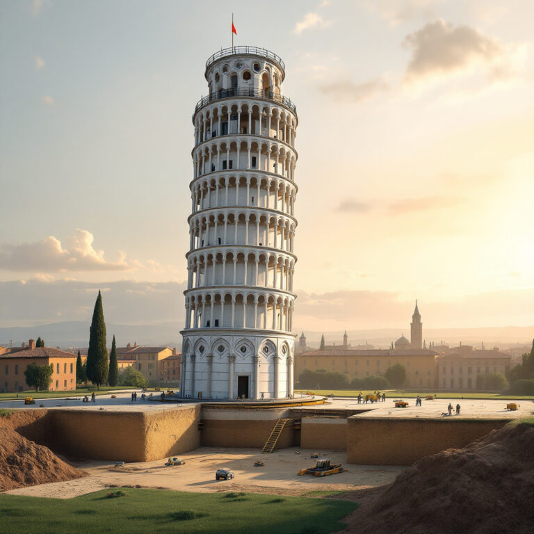 Come fu salvata la Torre di Pisa: l’ingegnere Michele Jamiolkowski, i sacchi di piombo e la geniale sfida all’inclinazione