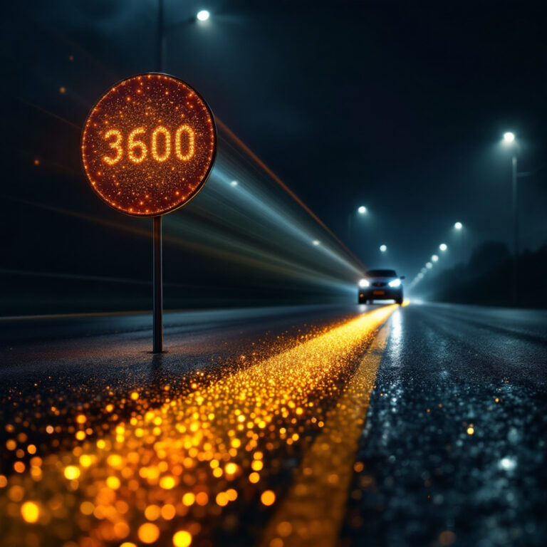 Il segreto della retroriflessione: come le microsfere di vetro rendono visibili i segnali stradali di notte