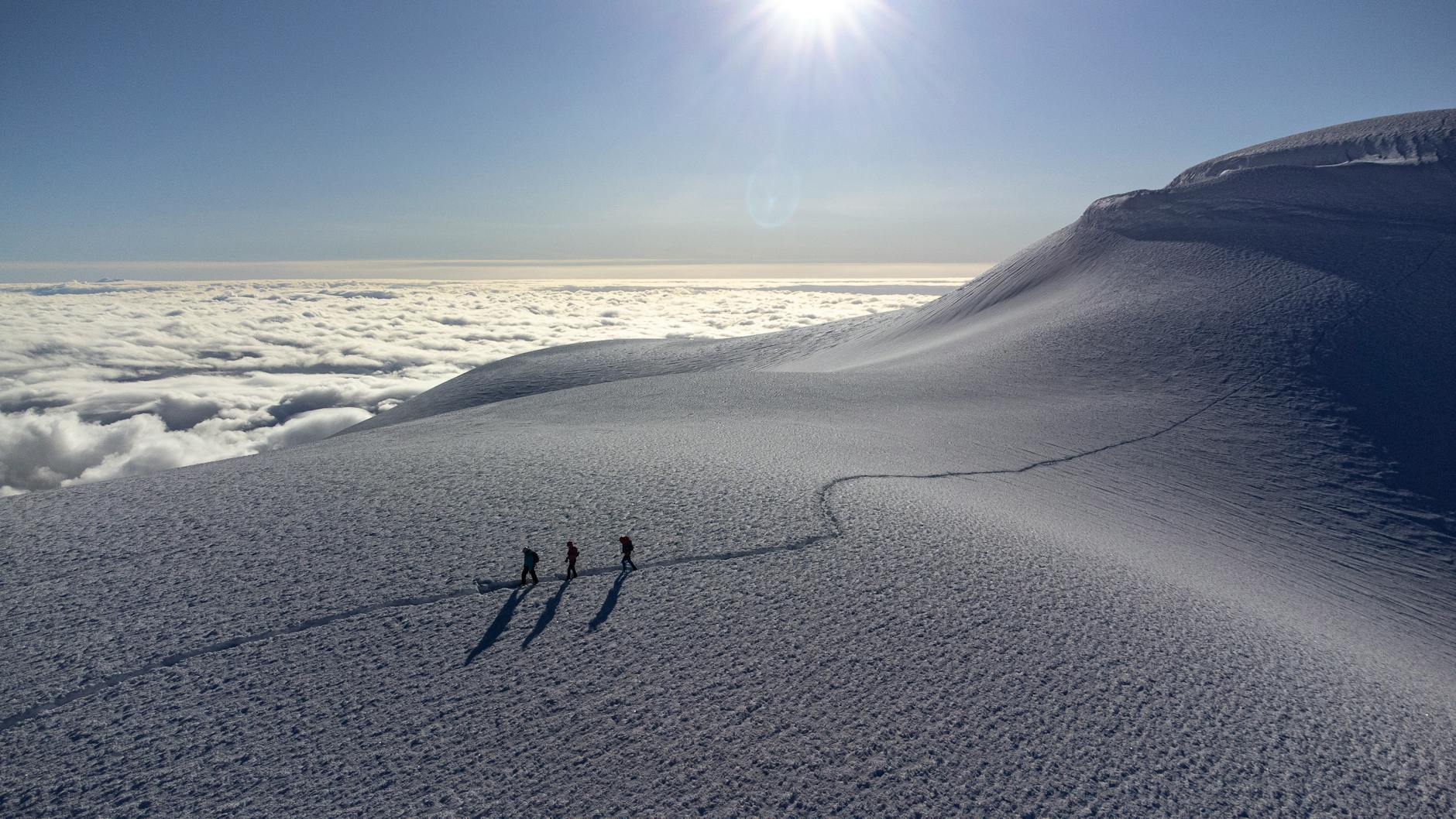 Paesaggio d'alta quota delle Ande ecuadoriane