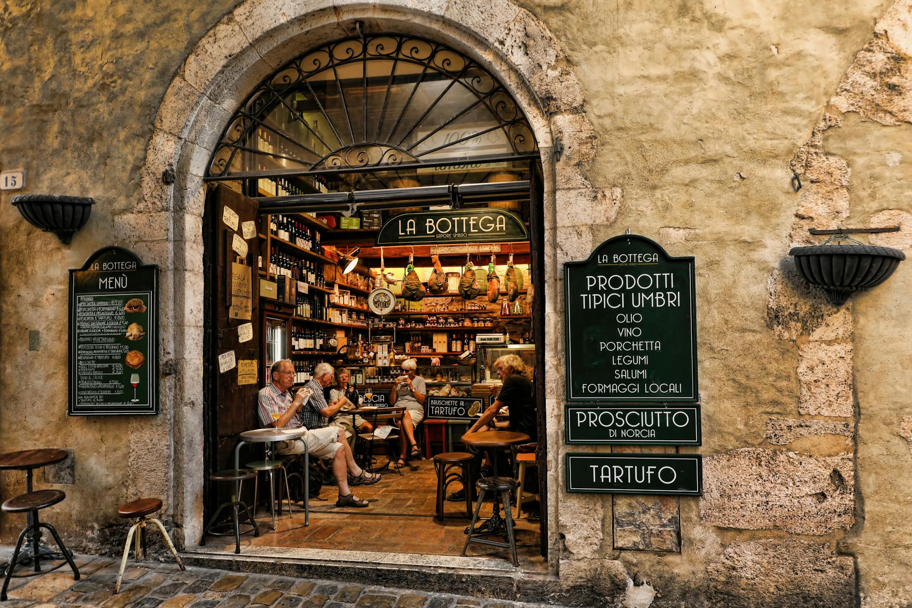Atmosfera serale Spoleto