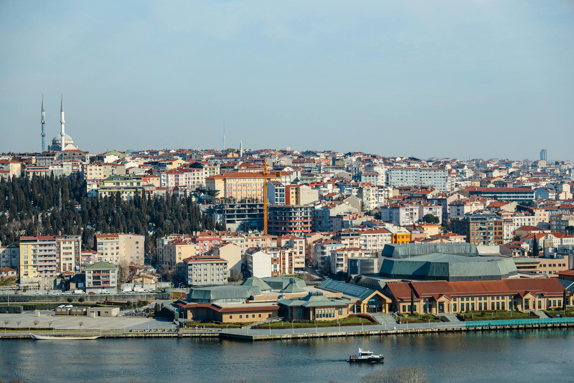 Veduta del Bosforo a Istanbul