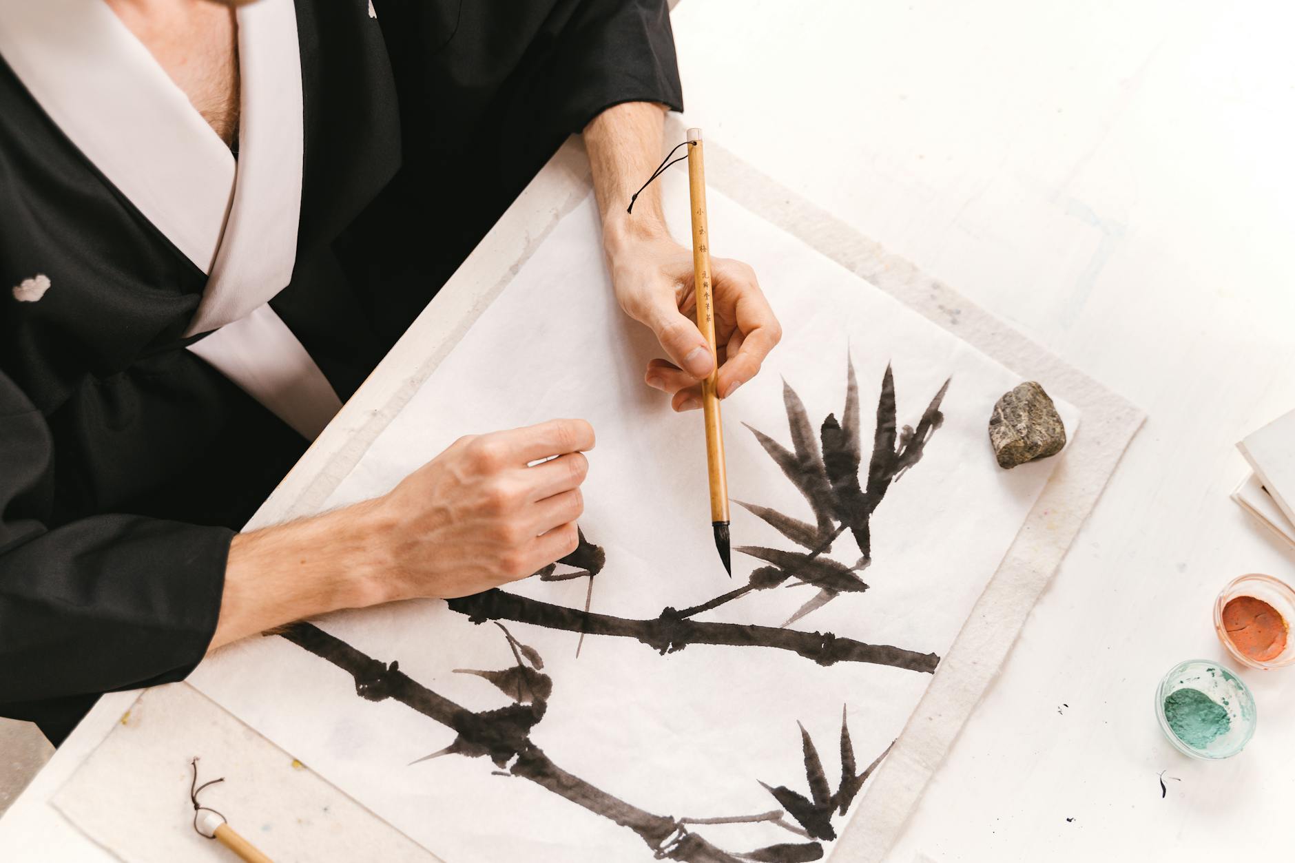 Stampa giapponese in stile ukiyo-e