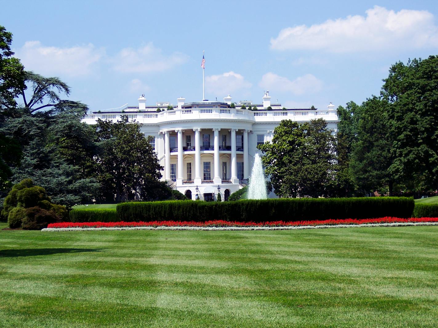 La Casa Bianca a Washington, simbolo della presidenza USA