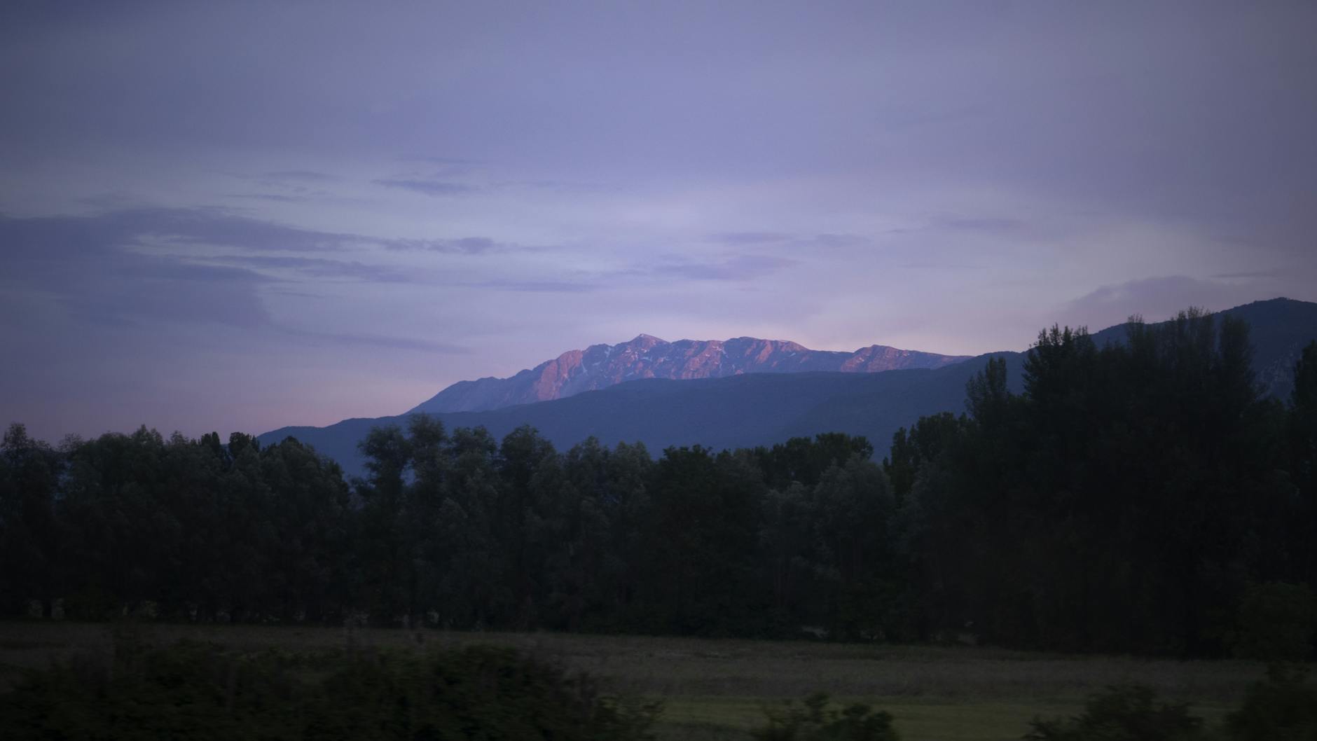 Paesaggio della Maiella in Abruzzo geoparco UNESCO