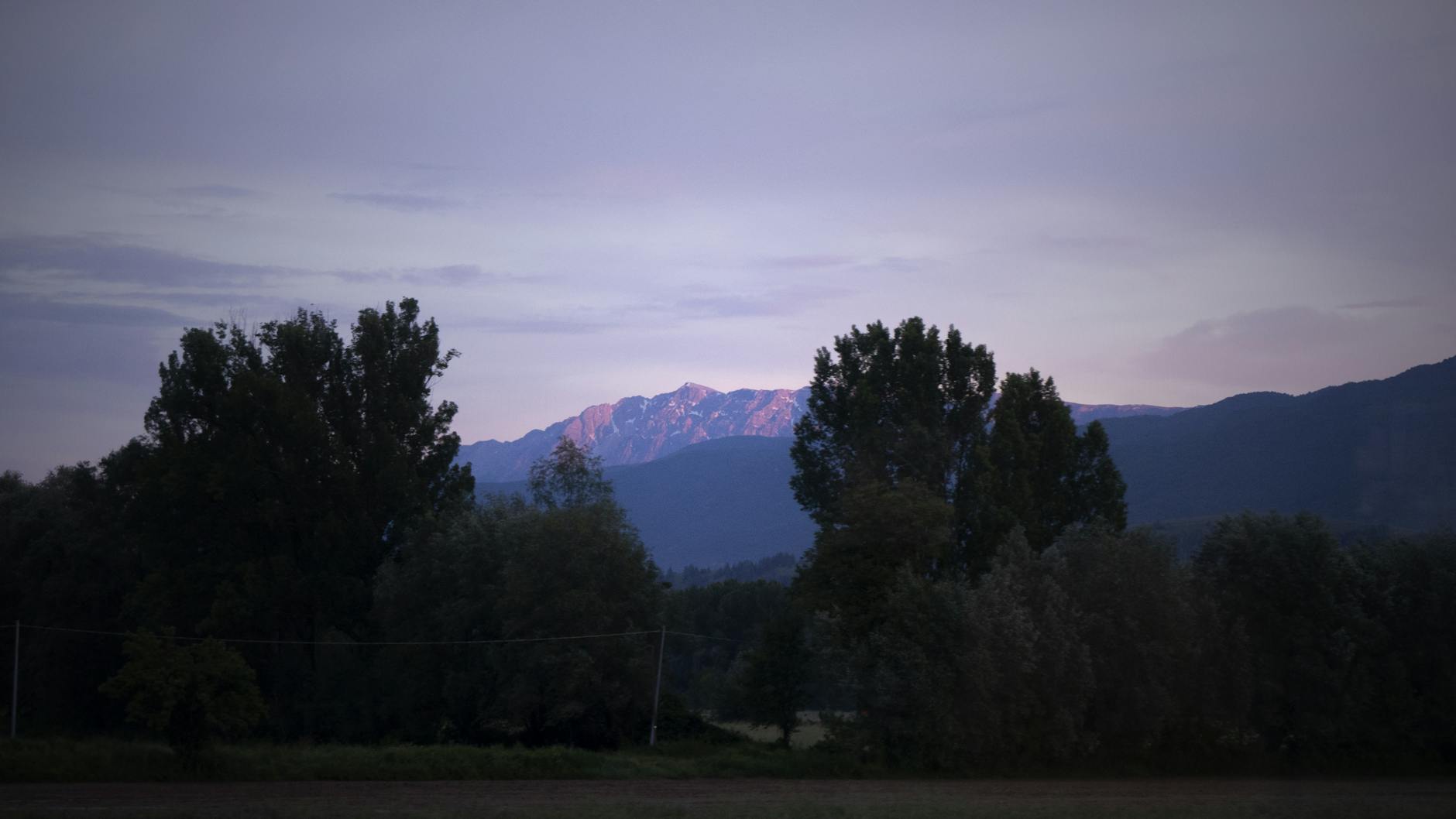 Alba sull'Aspromonte