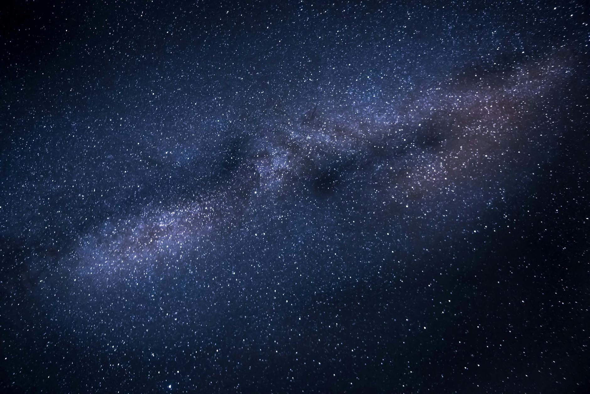 Mappa stellare con filamenti di galassie