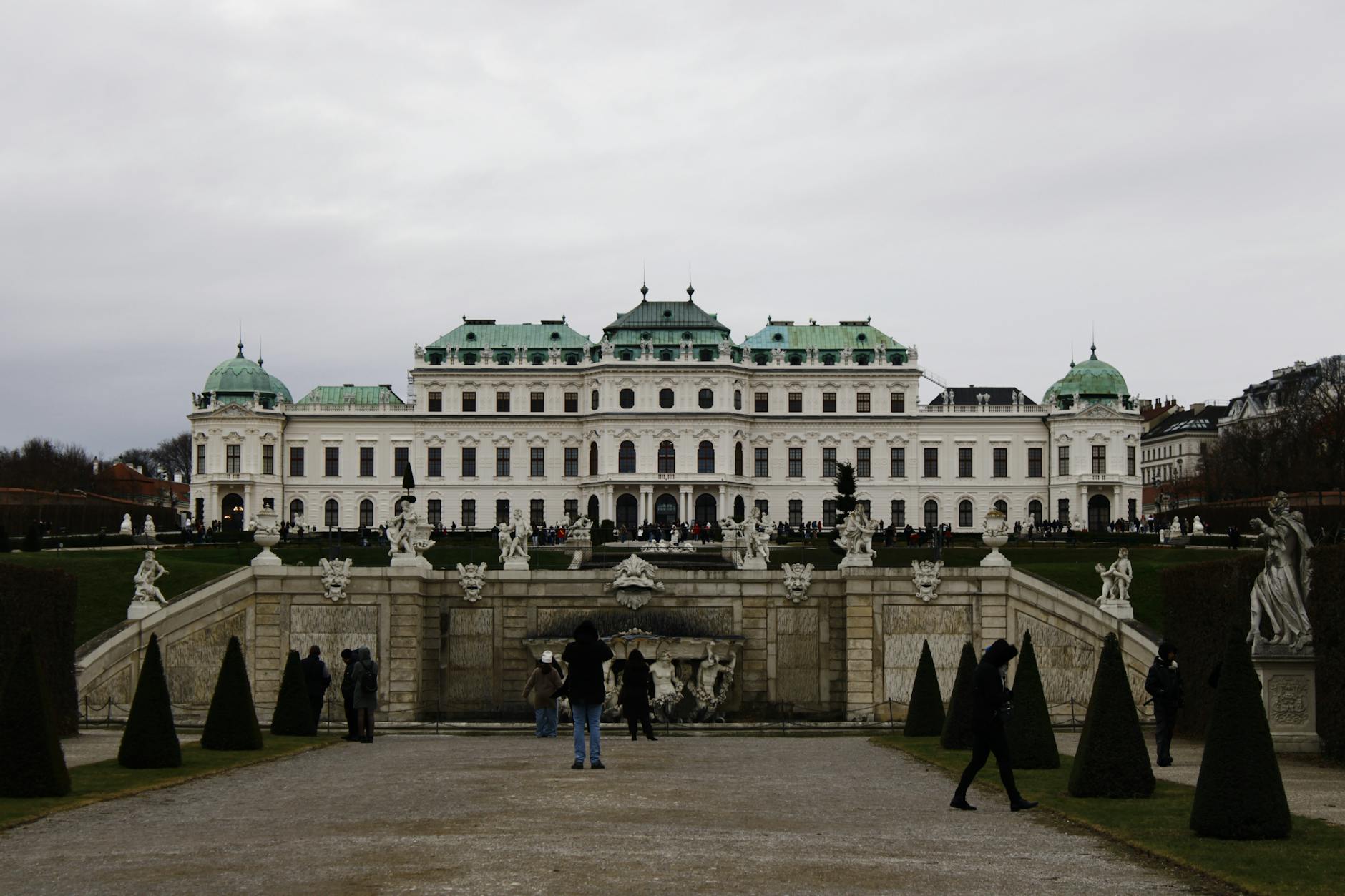 Palazzo barocco in stile asburgico a Vienna
