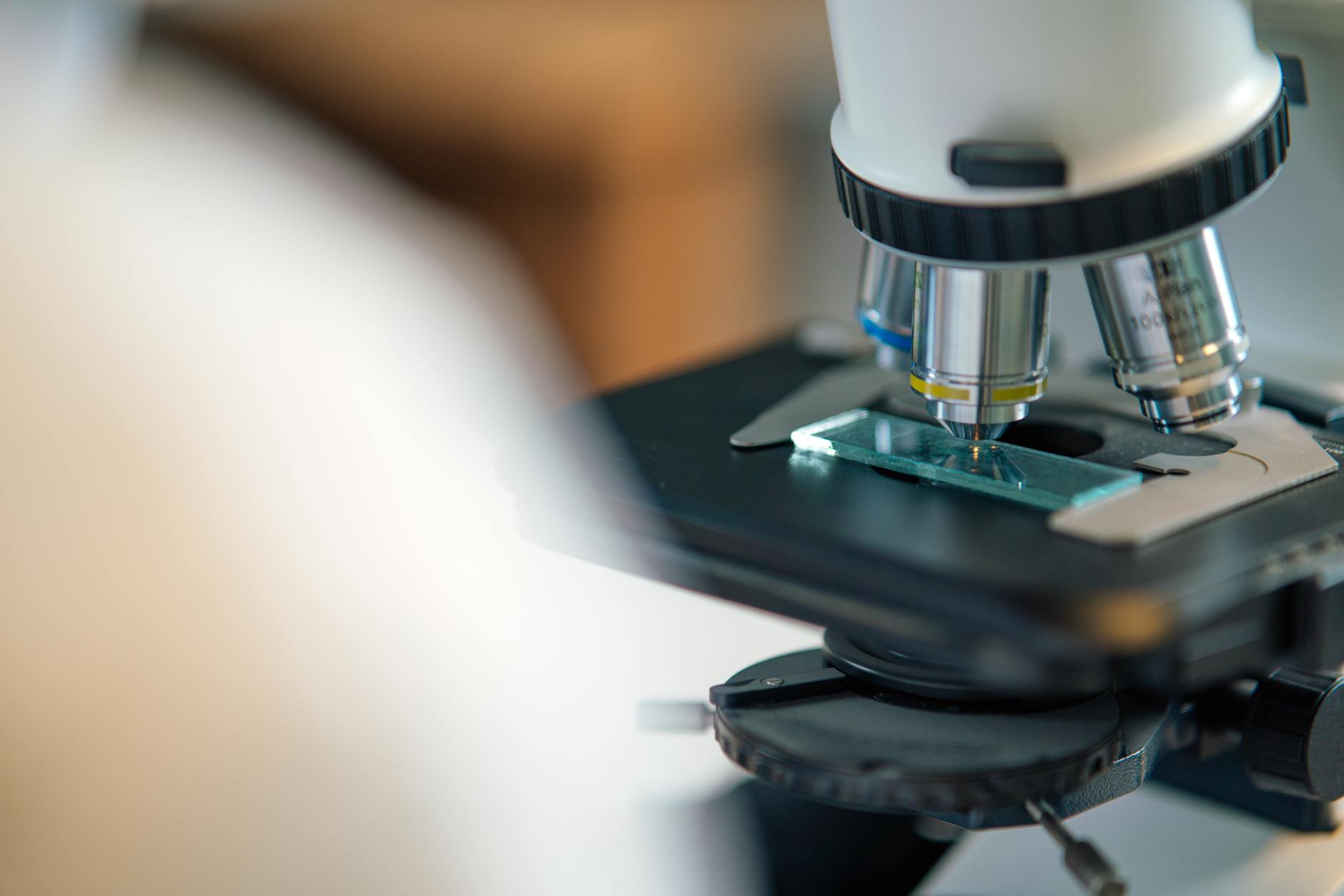Provetta con anticorpi durante un esperimento di laboratorio