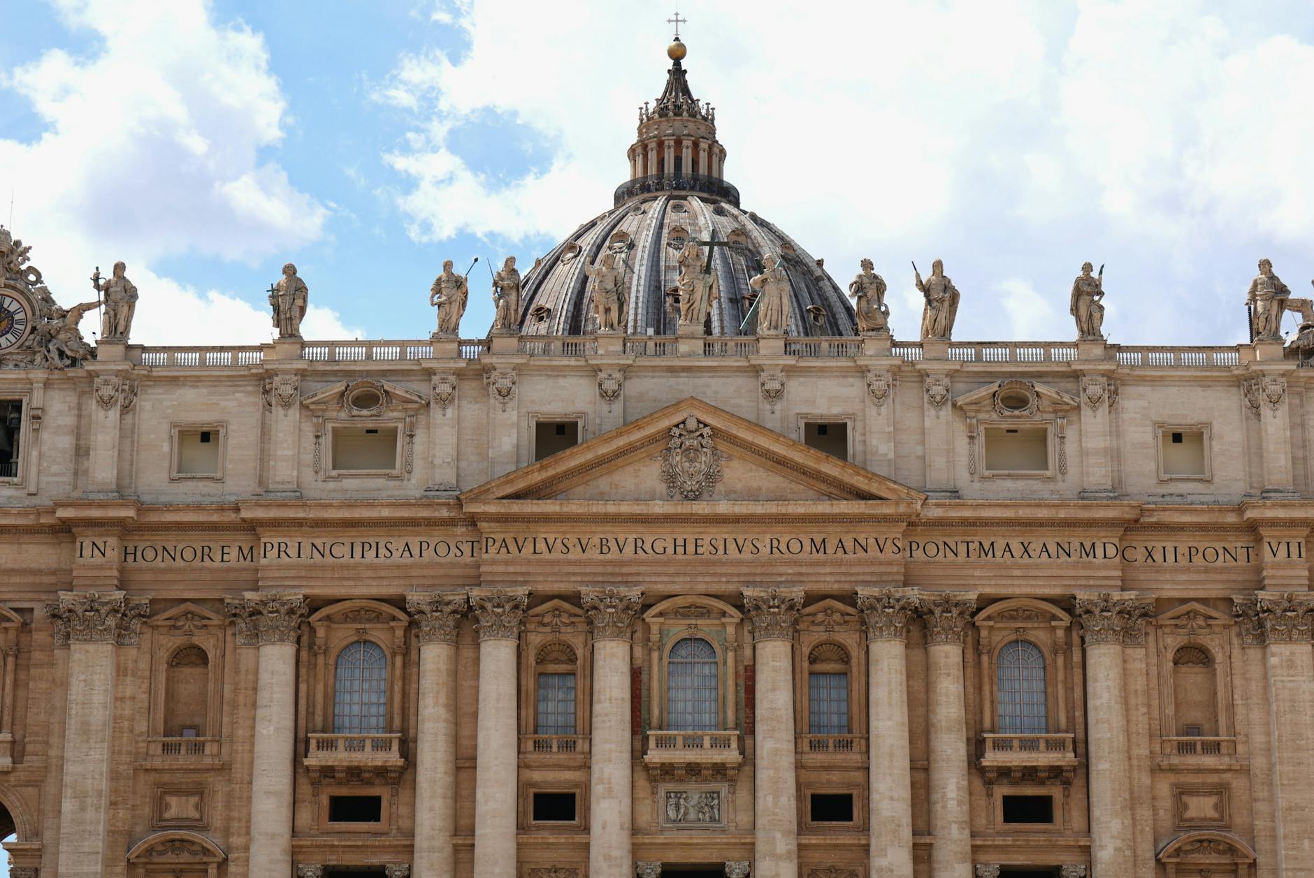 Una basilica romana, come quella dedicata a san Pancrazio