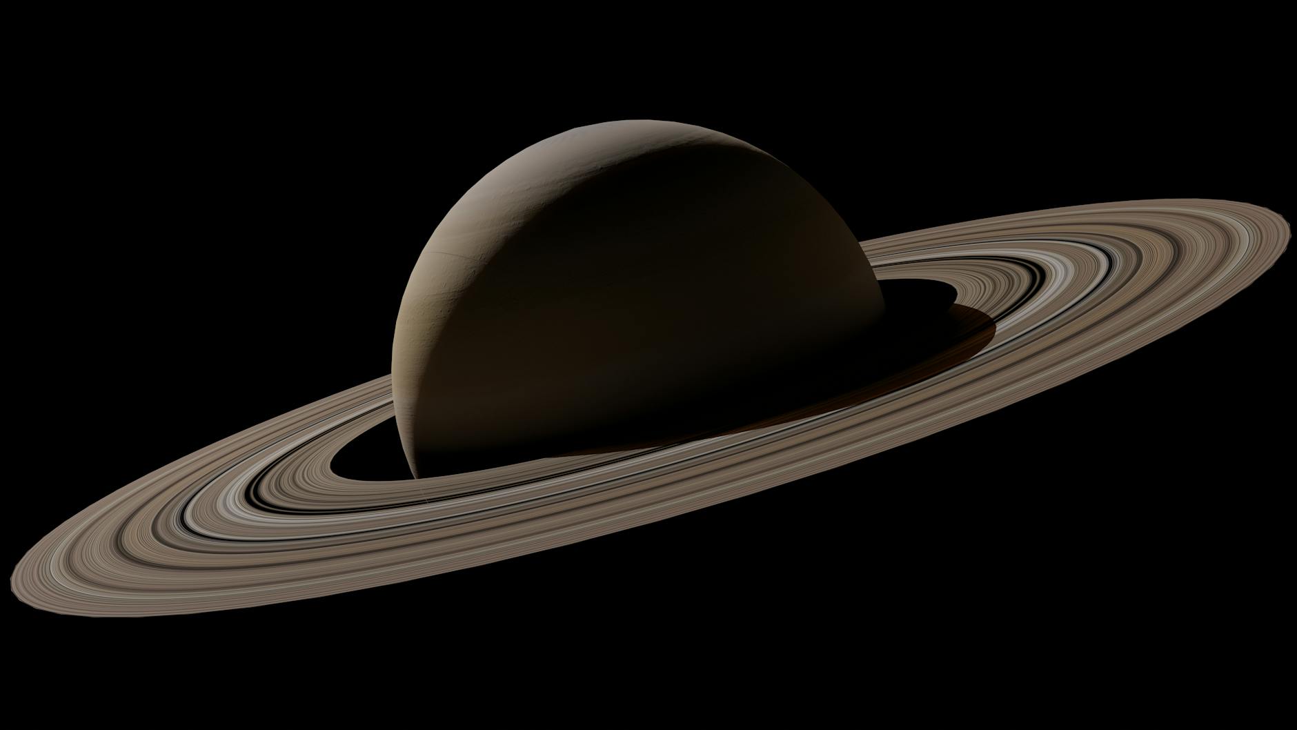 Saturno nello spazio