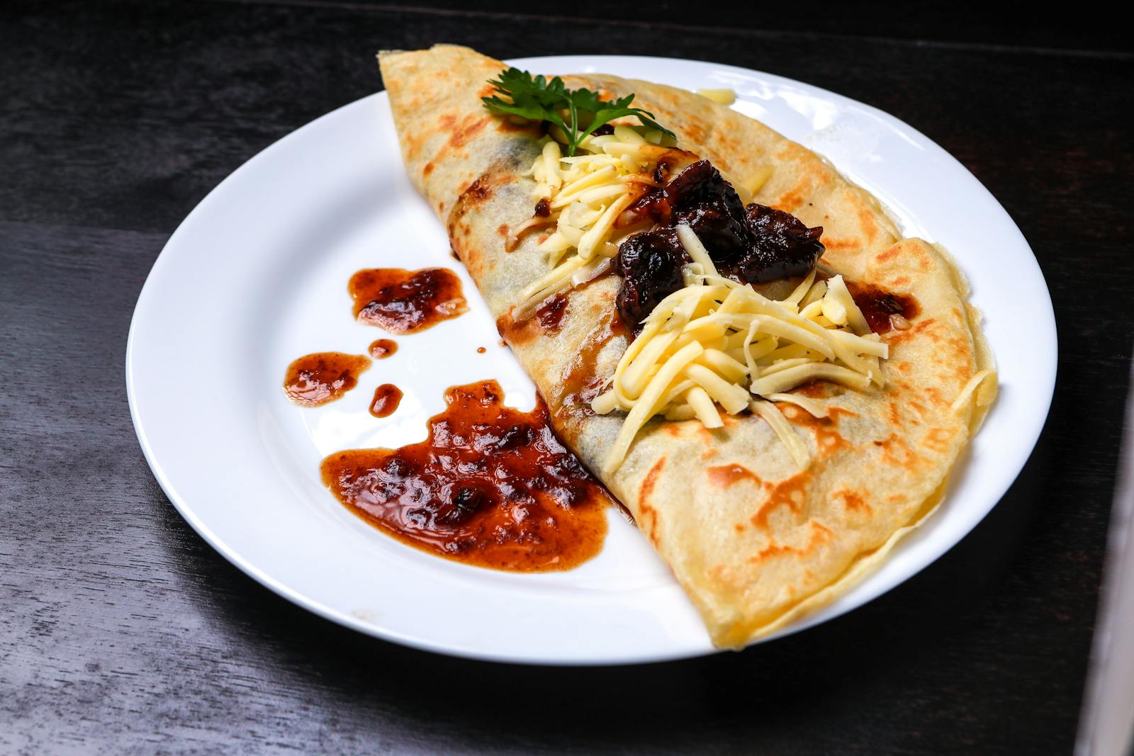 Cottura delle crepe in padella