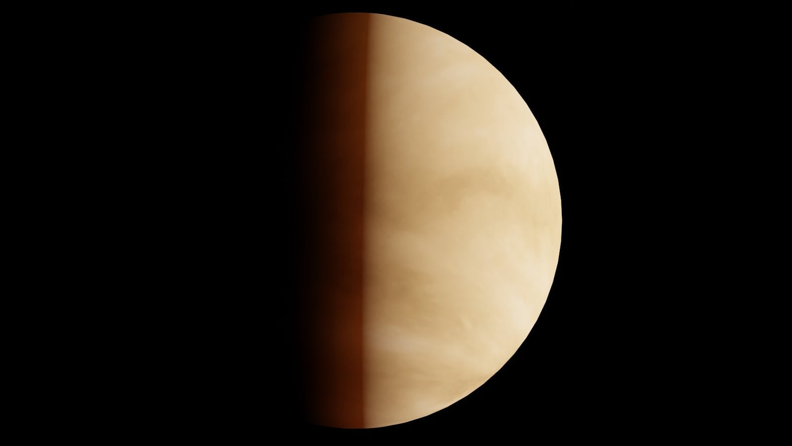 Immagine astronomica con pianeti e stelle