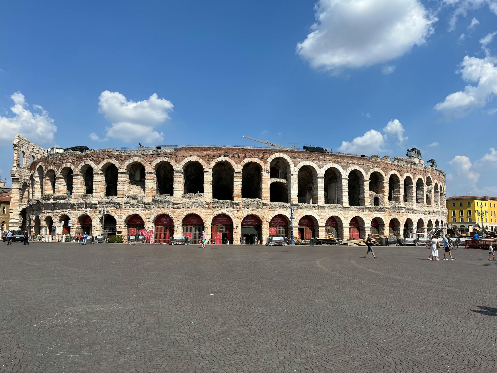 L'anfiteatro romano di Verona, teatro a cielo aperto