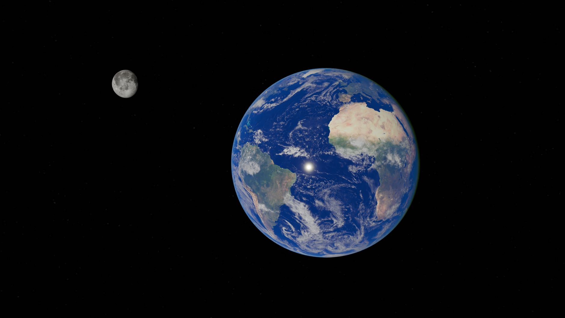 Rappresentazione di un asteroide vicino alla Terra