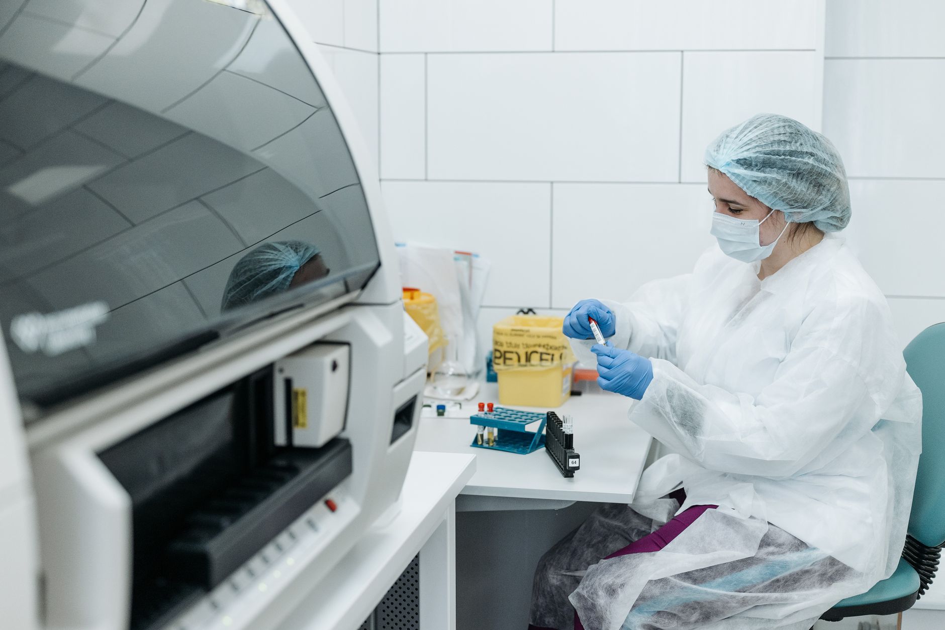 Provette e strumenti di biotecnologia