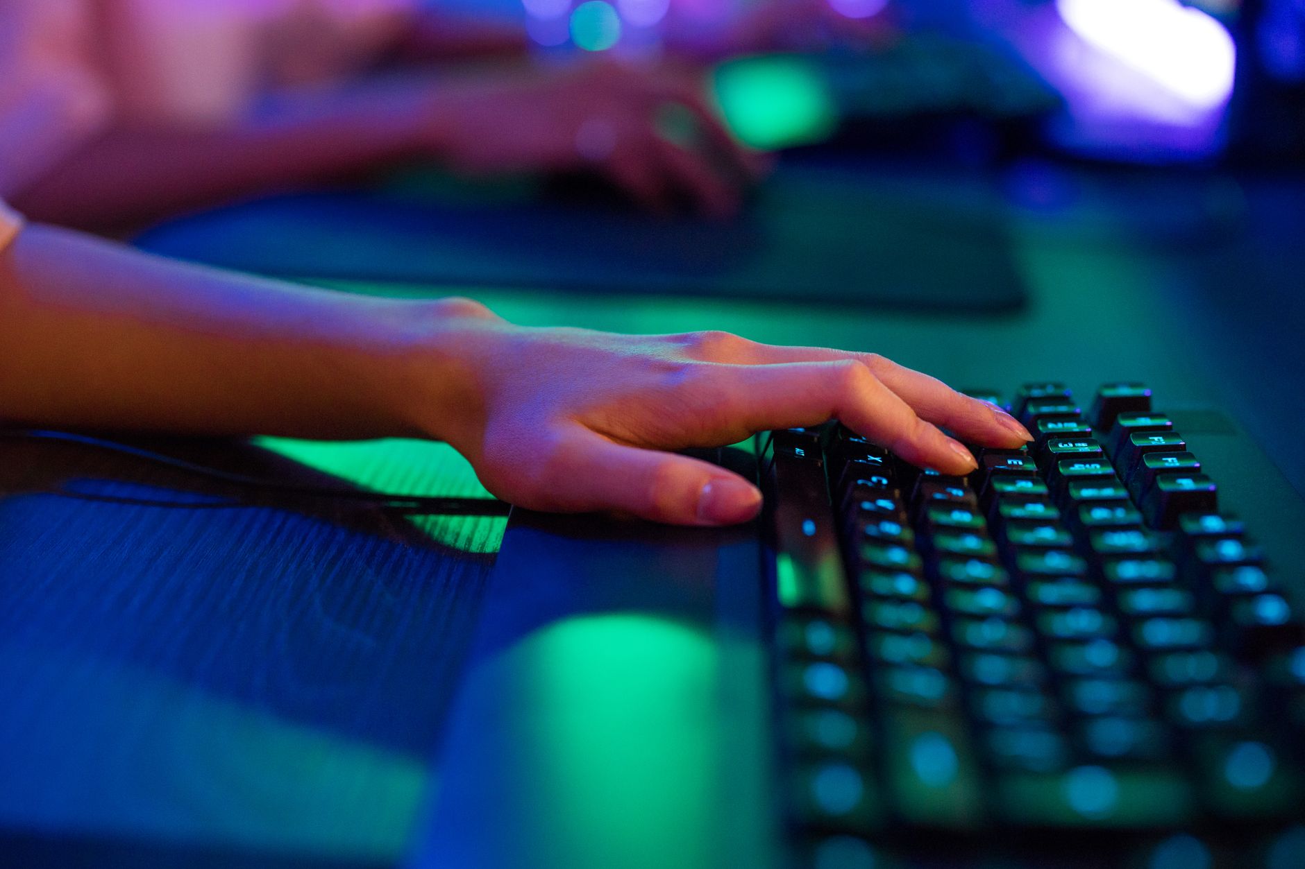 Tastiera illuminata da gaming