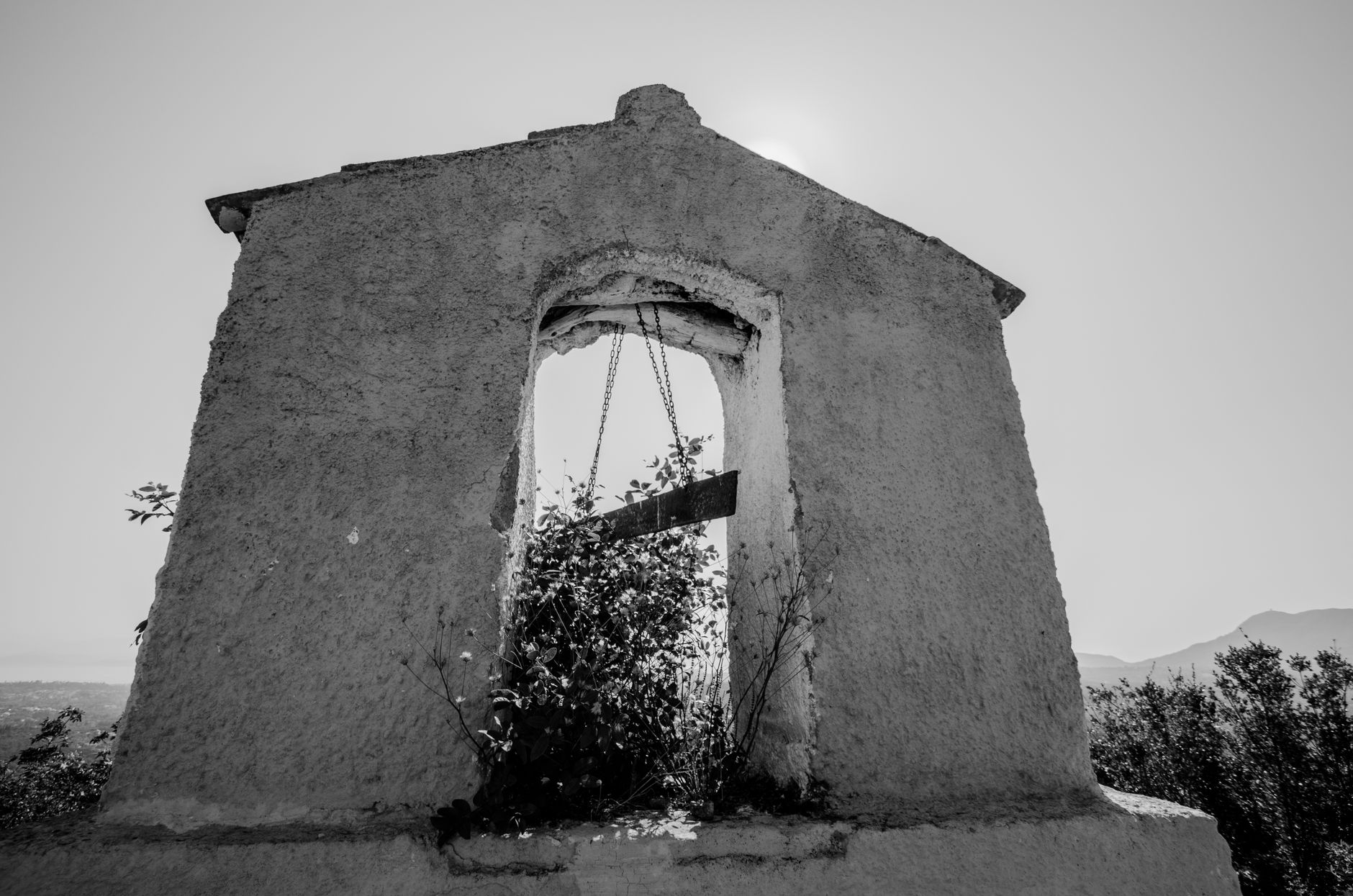 Rovine di un antico tempio greco