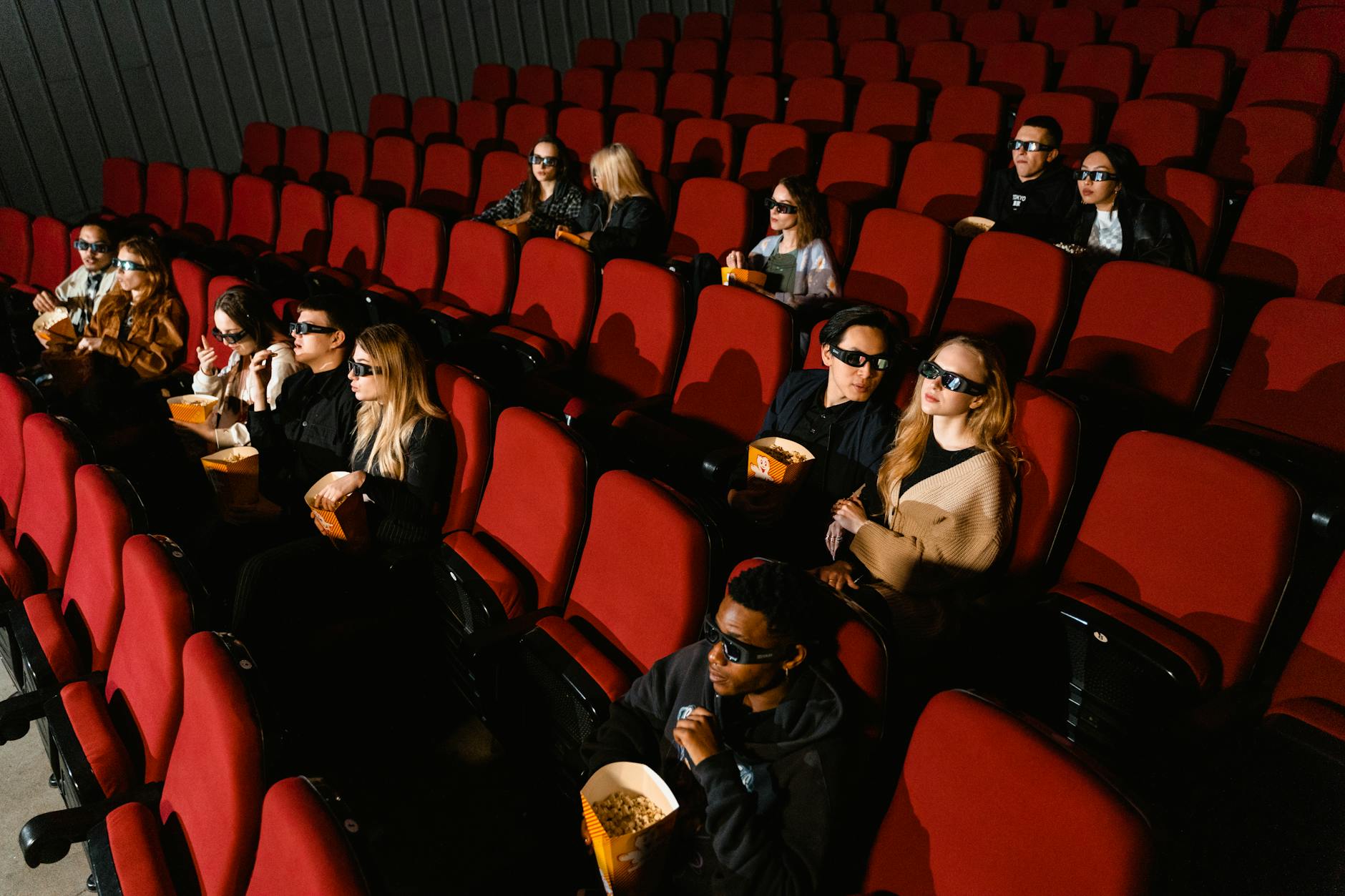 Atmosfera di un festival del cinema internazionale