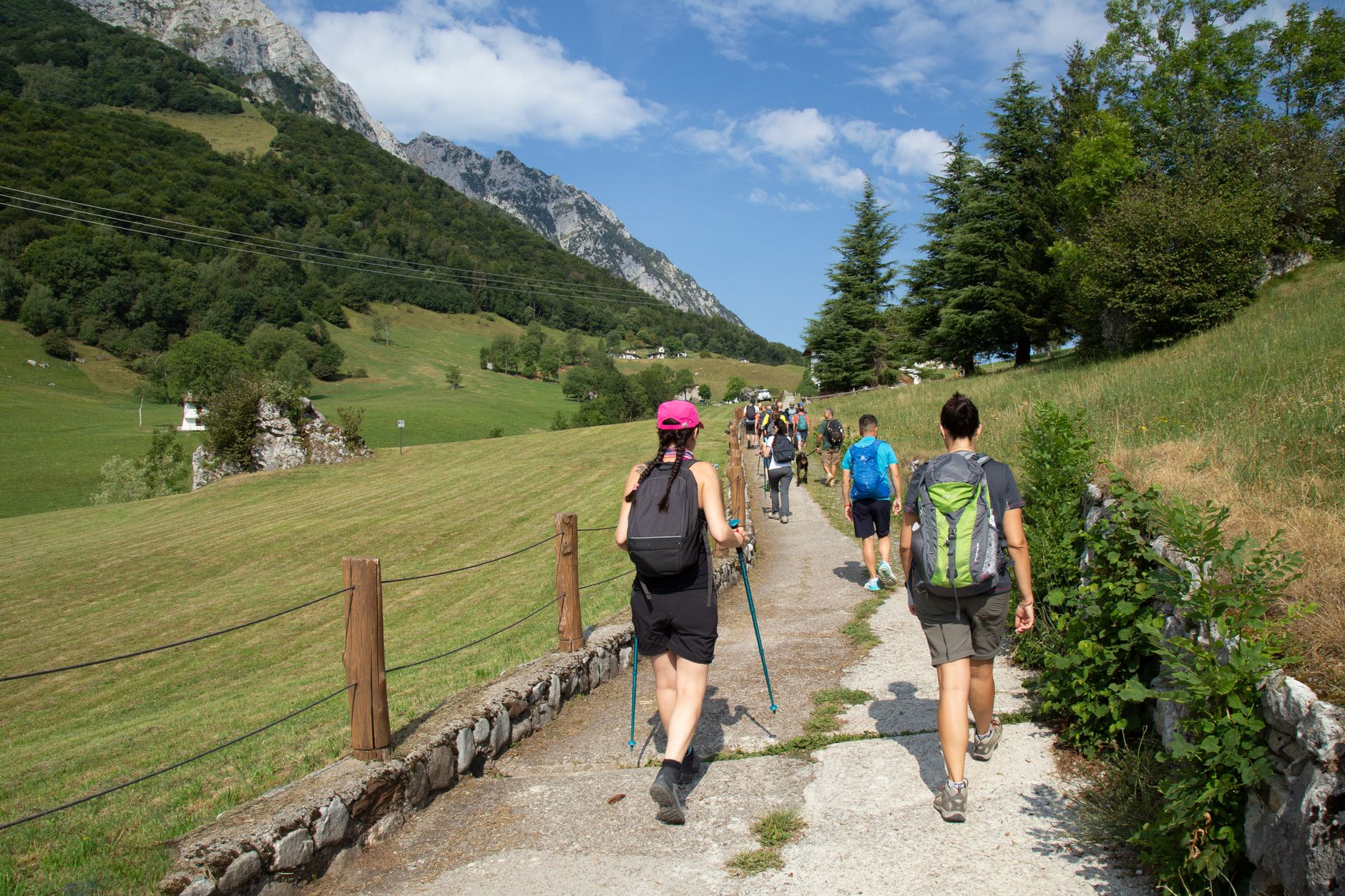 Camminare e orientamento del corpo