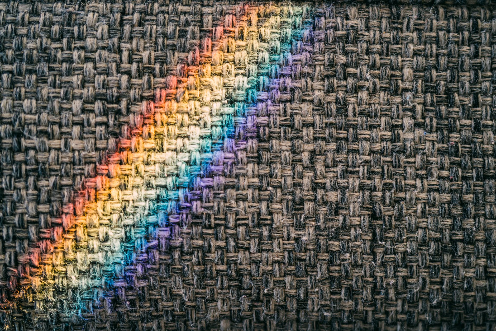 La luce scomposta nei colori dello spettro