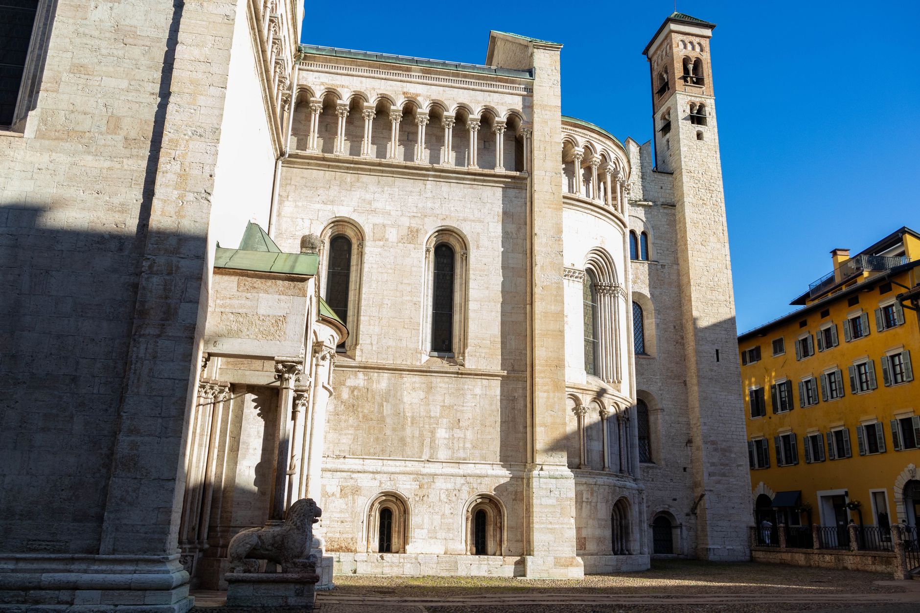 Veduta del centro storico di Trento