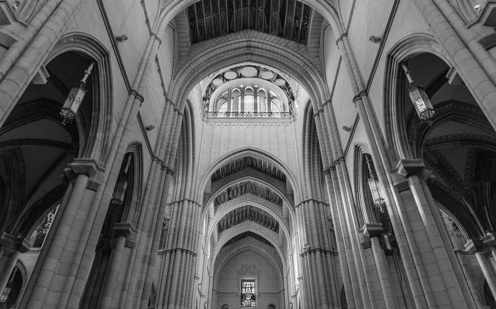 Particolare architettonico di una chiesa medievale