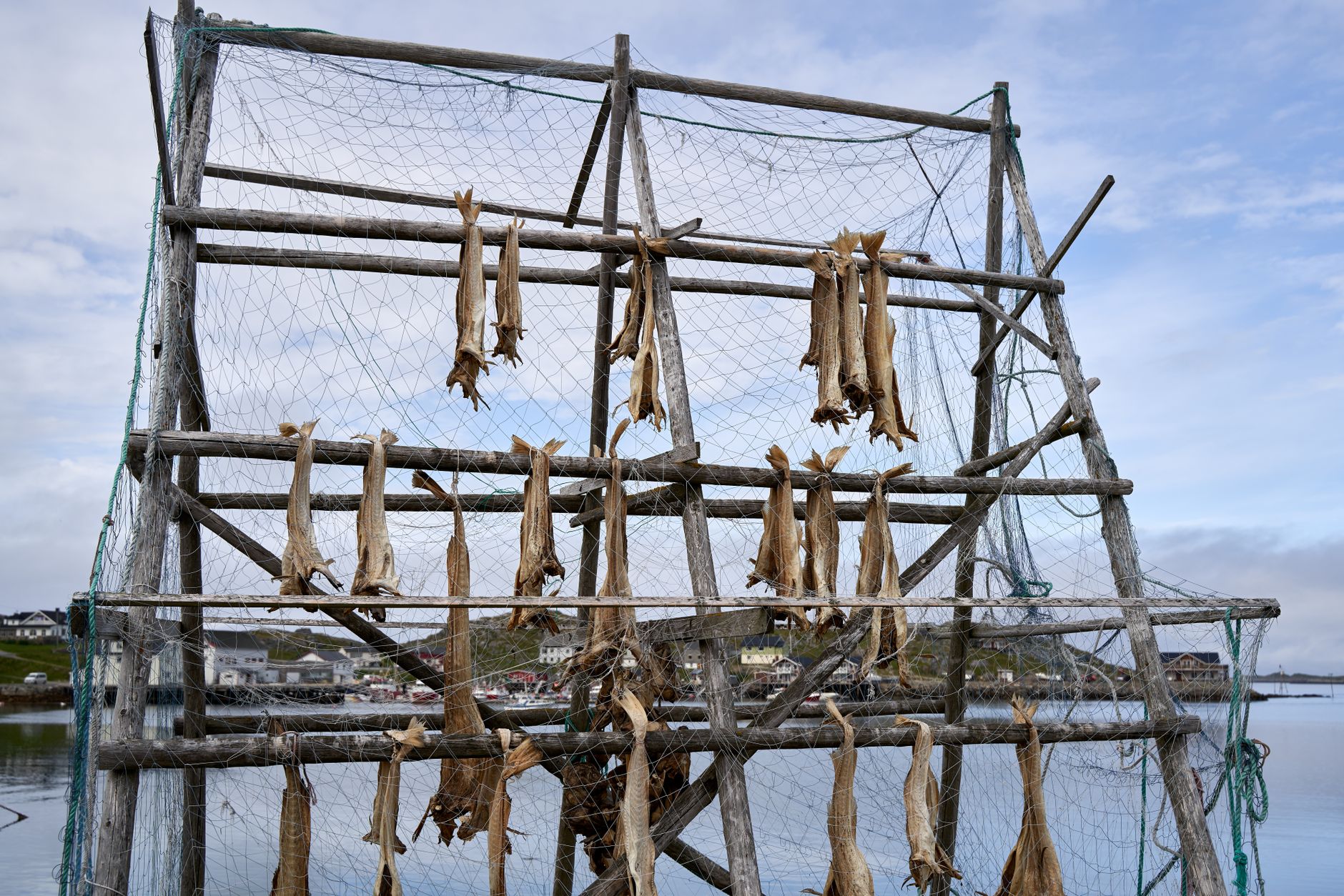 Villaggio di pescatori delle isole Lofoten in Norvegia