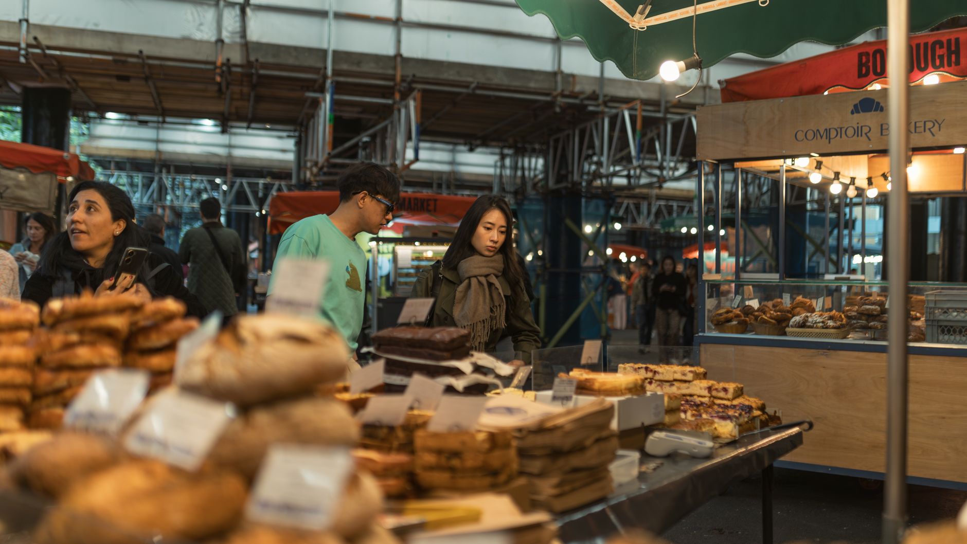 Mercato di prodotti gastronomici