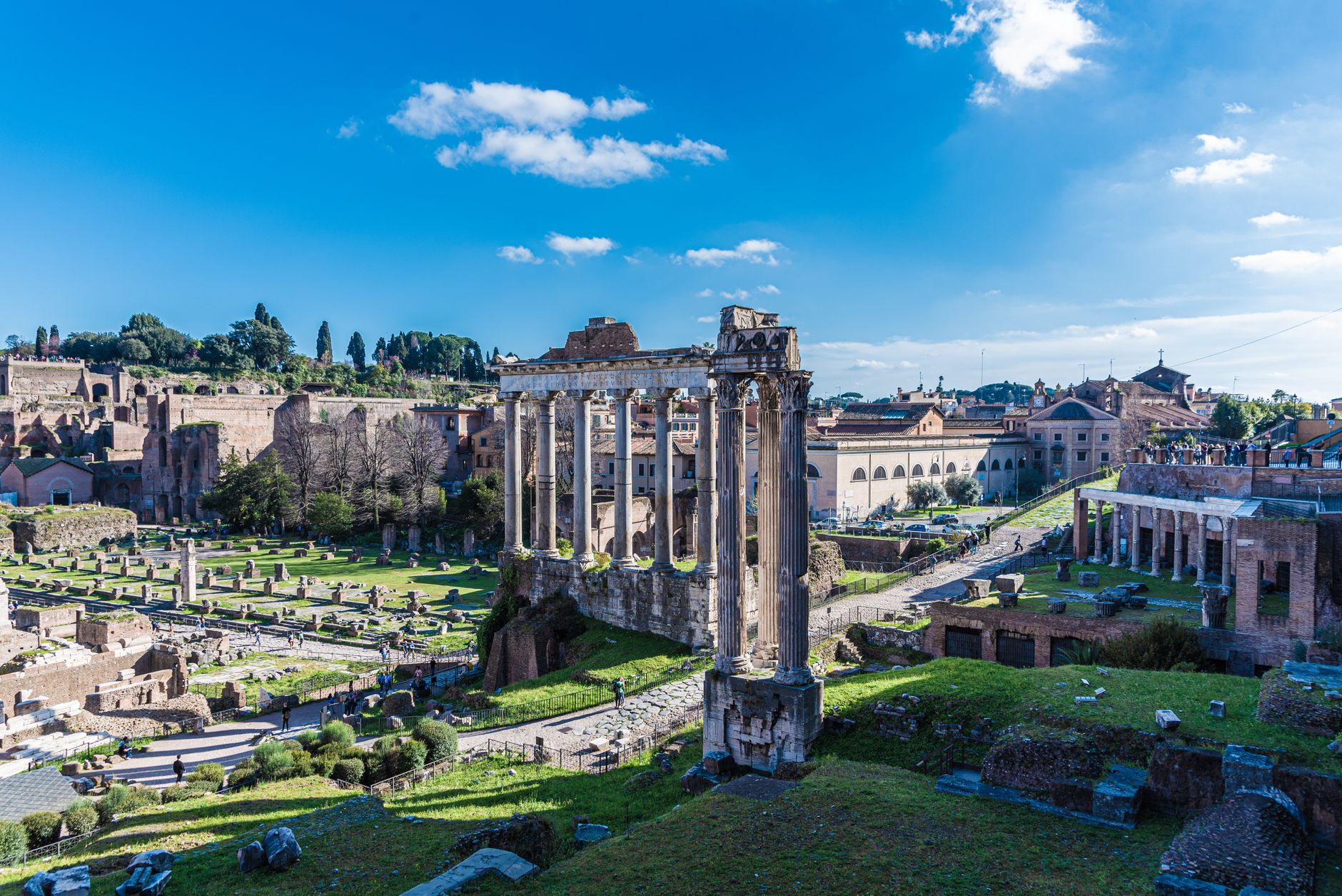 Rovine del Foro Romano a Roma