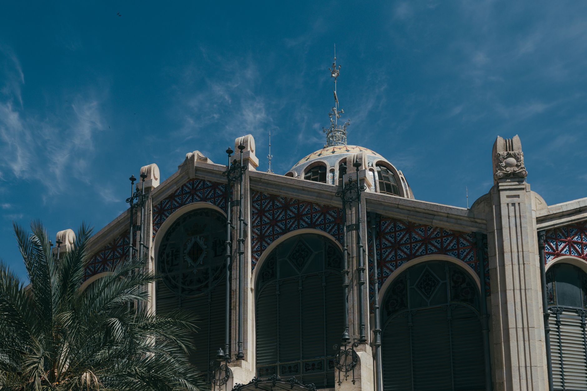 Facciata di un edificio in stile Art Nouveau