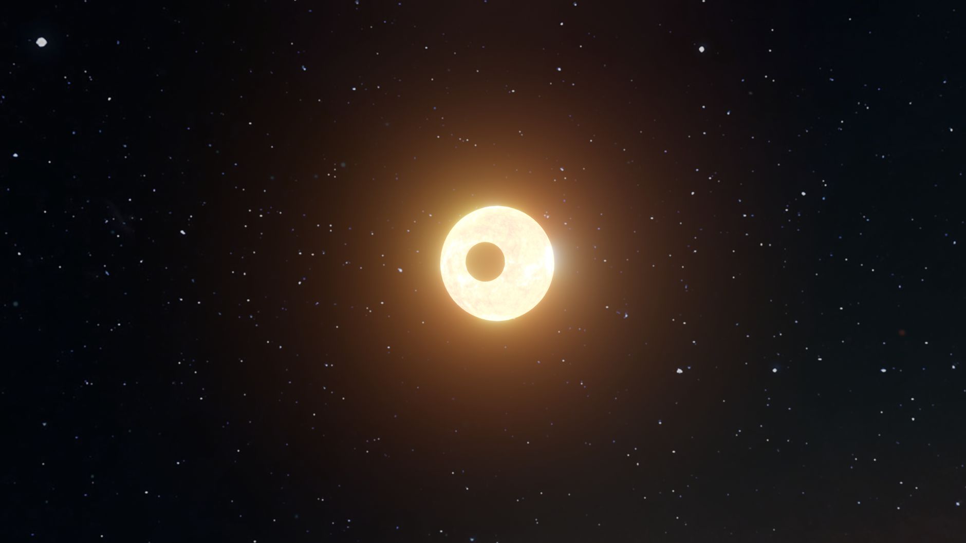 Telescopio puntato verso il cielo notturno